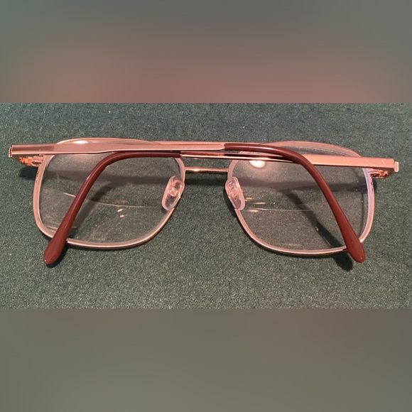 Eye Q Eyewear Style Kevin Mens Glasses Frames Aviator Matte Gold Metal New - Picture 3 of 8